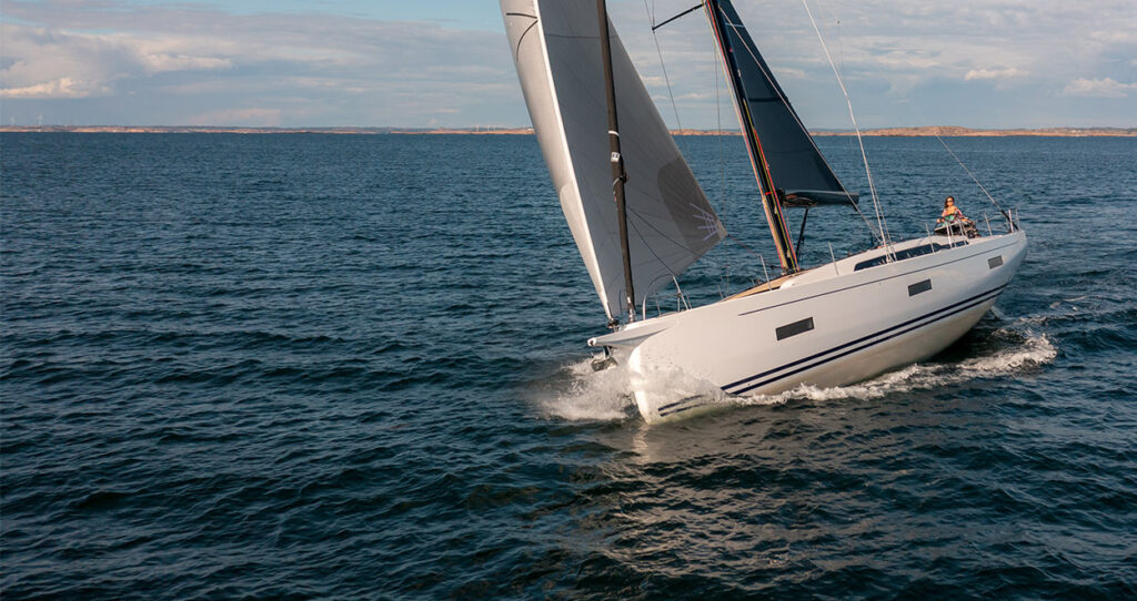Arcona 50 sailing
